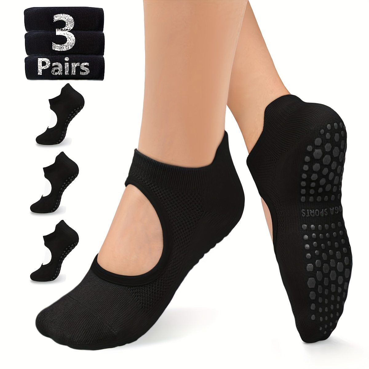 Medias Para Pilates Y Yoga - Calzini da donna antiscivolo per Yoga