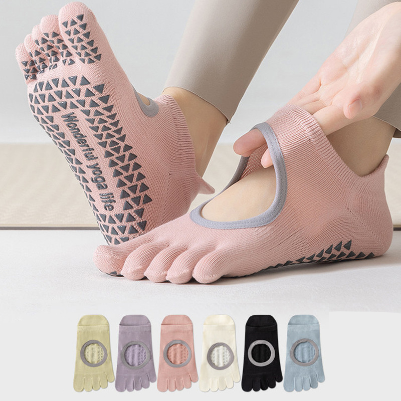 Medias Para Pilates Y Yoga - Calzini da Yoga a Cinque Dita