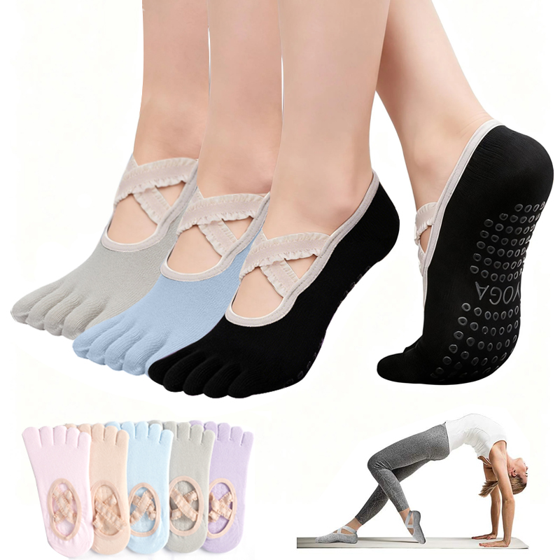 Medias Para Pilates Y Yoga - Calzini Antiscivolo da Donna per Pilates,