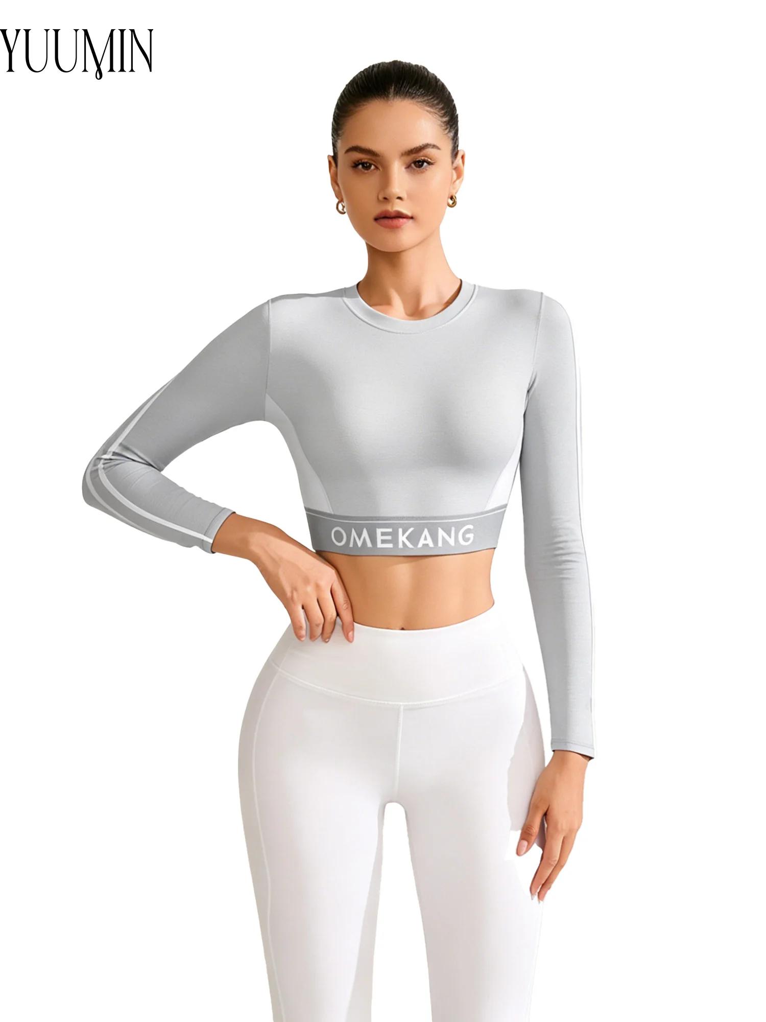 Pilates Yoga Gym - Top Corto da Yoga per Donna,
