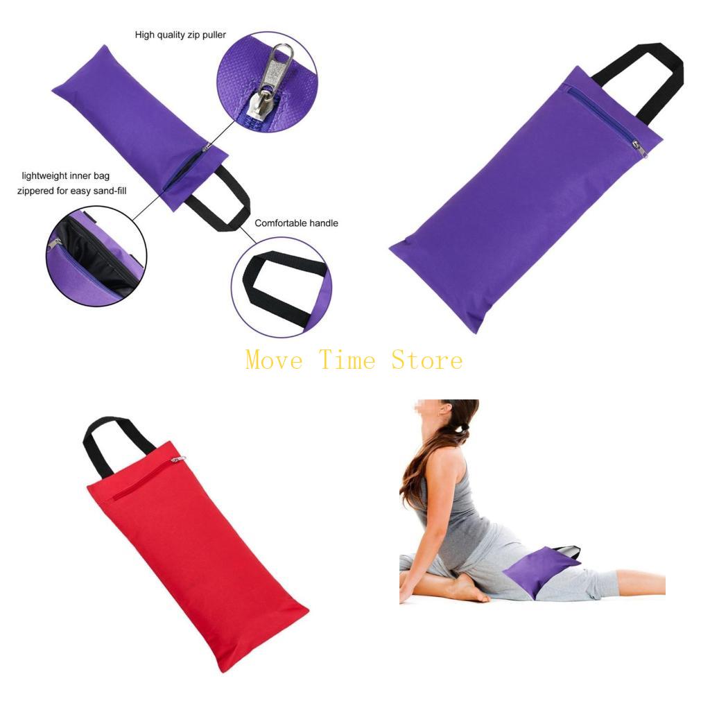Yoga Sandbag Weight - Sacco sabbia per yoga riempito pieghevole