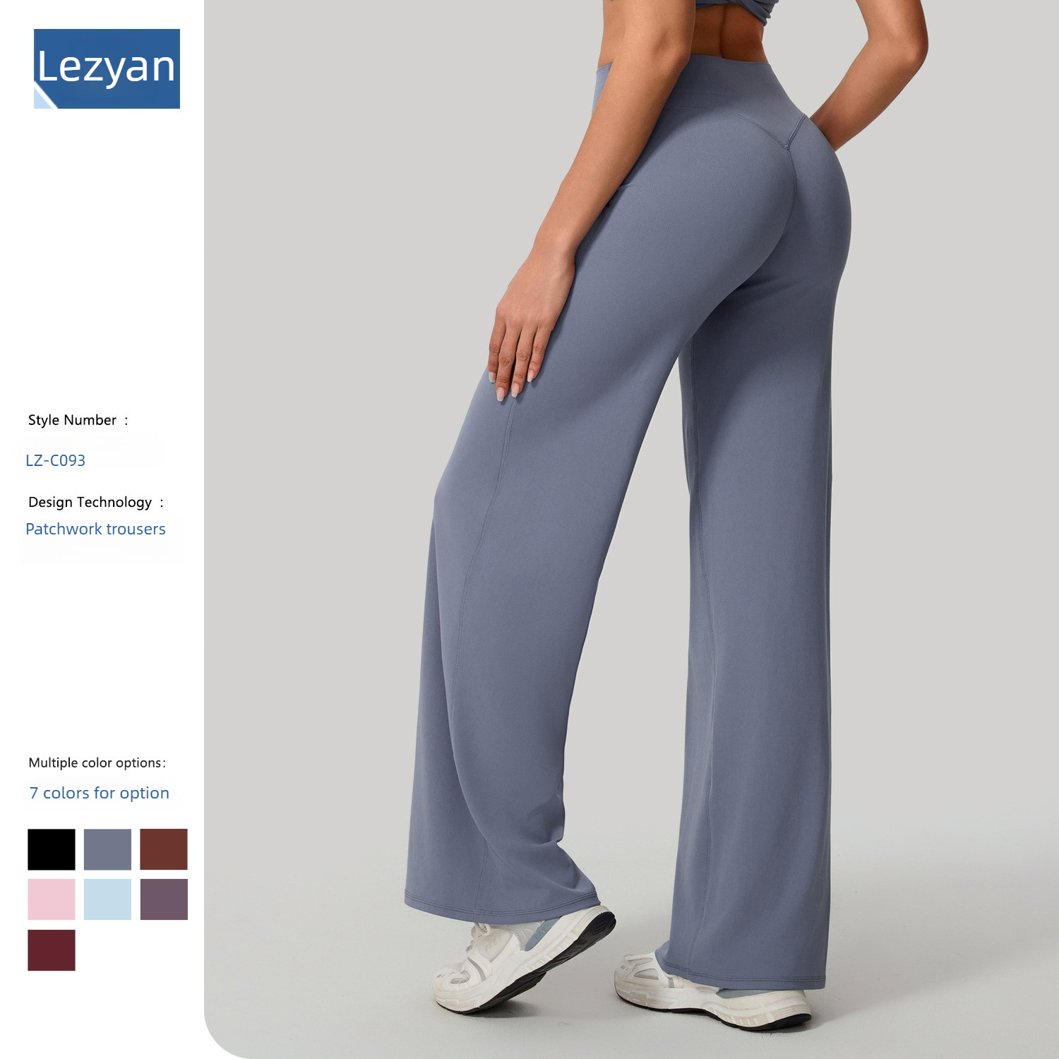 Pilates Yoga Gym - Pantaloni Larghi Morbidi da Yoga Lezyan,