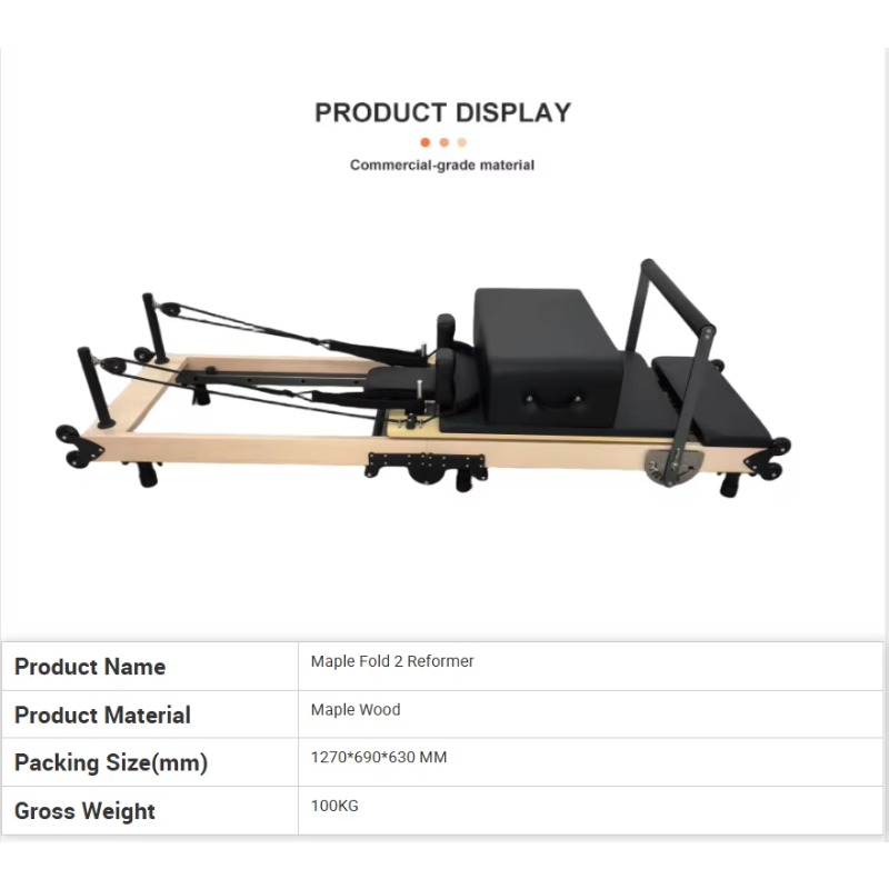 Reformer Pilates Pieghevole Re - Pilates & Yoga Vida recensione e prezzo