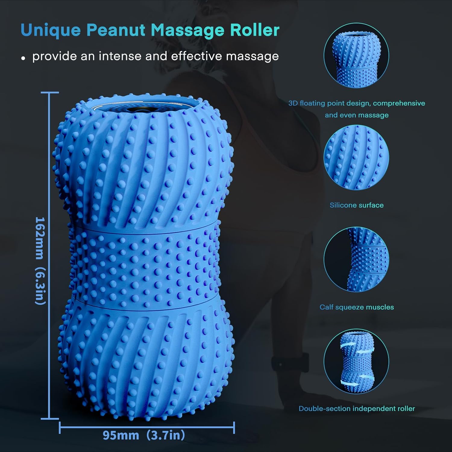 Sfera vibrante per massaggio a - Pilates Yoga Ball recensione e prezzo