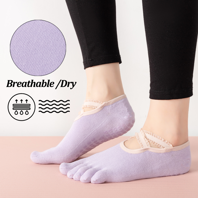 Calzini Antiscivolo da Donna p - Medias Para Pilates Y Yoga recensione e prezzo