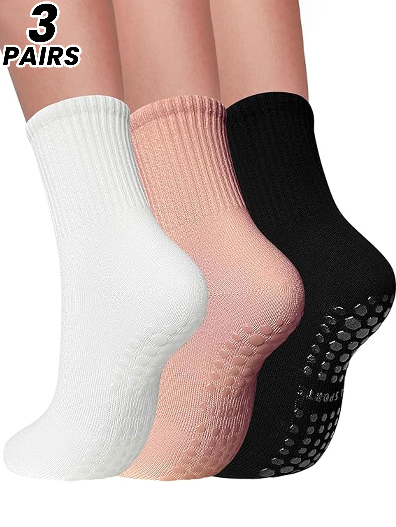 3 paia di calzini professional - Medias Para Pilates Y Yoga recensione e prezzo