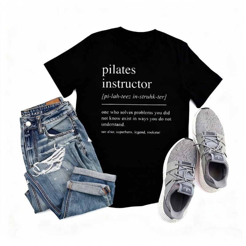 T-shirt in cotone per istrutto - Pilates Yoga Instructor recensione e prezzo