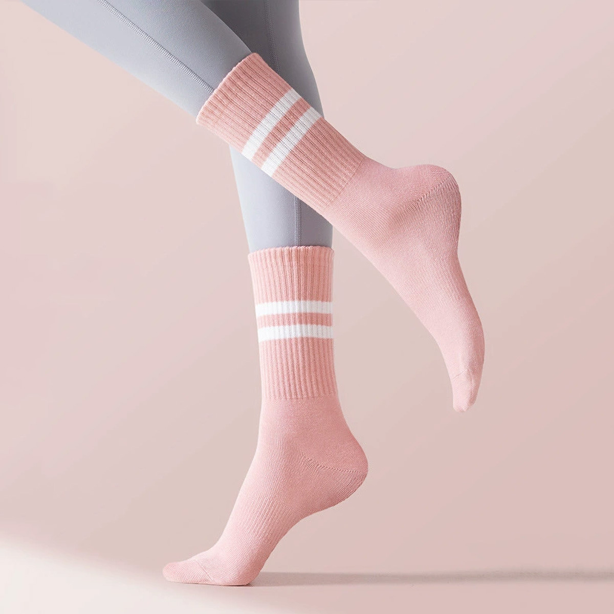 3 paia di calzini lunghi da yo - Medias Para Pilates Y Yoga recensione e prezzo